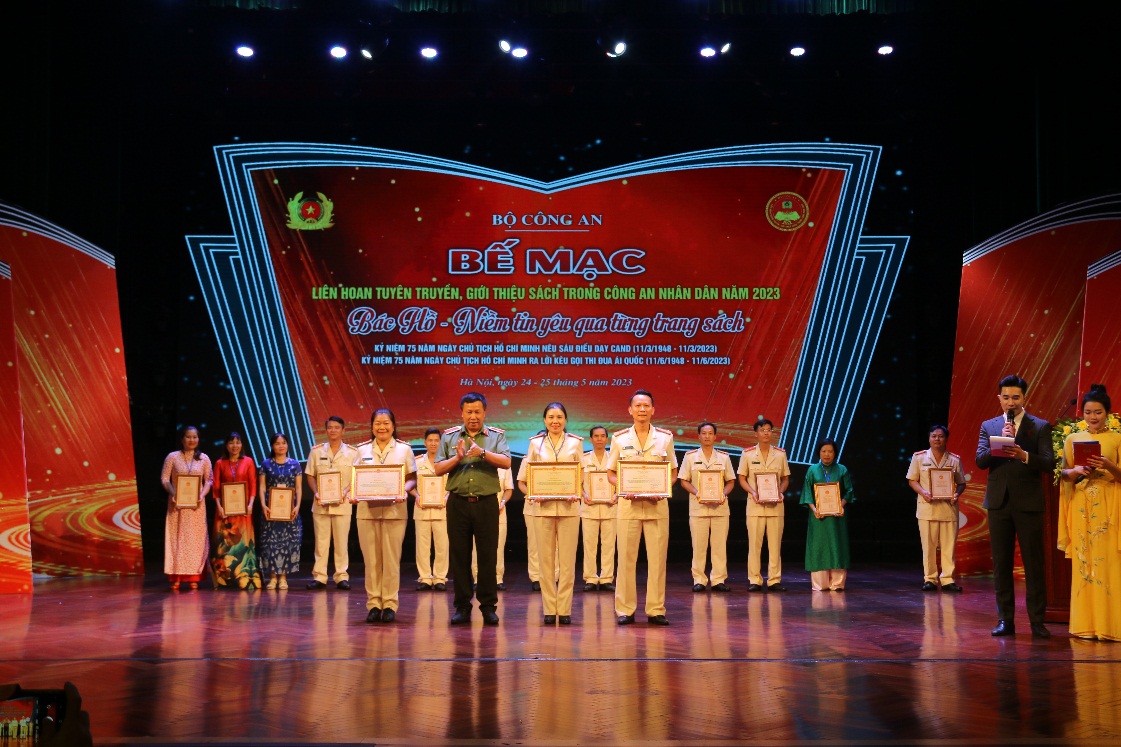 Trường Cao đẳng Cảnh sát nhân dân I đạt giải A Liên hoan tuyên truyền giới thiệu sách trong CAND năm 2023